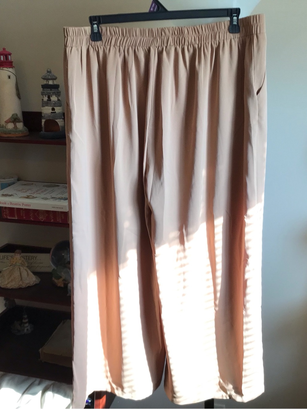 Arolina Silky Tan Pants XXXL